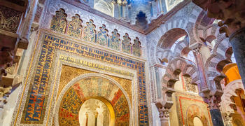 a close up of a church