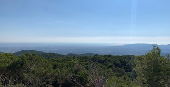 a view of a mountain