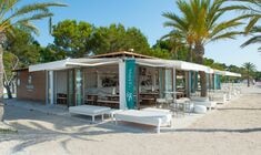 Vista general del SeaSoul Beach Club en el hotel Iberostar Waves Ciudad Blanca