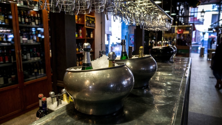 un primer plano de un restaurante